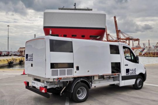 Το πρώτο κινητό X-ray στην μάχη κατά του λαθρεμπορίου στην Ελλάδα